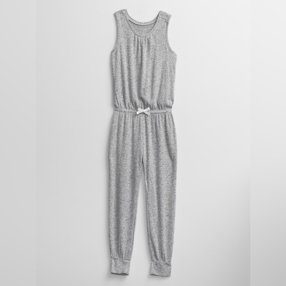 GAP Kids Gray Sleeveless Girl's Romper Size Small